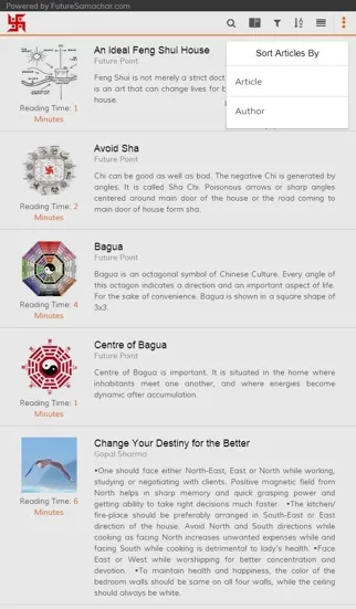 Zrzuty ekranu FengShui Tips : Home & Office