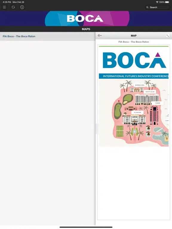 Capturas de pantalla de Futures Industry Association iPad 