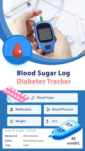 Glucose: Blood Sugar Logs Screenshots