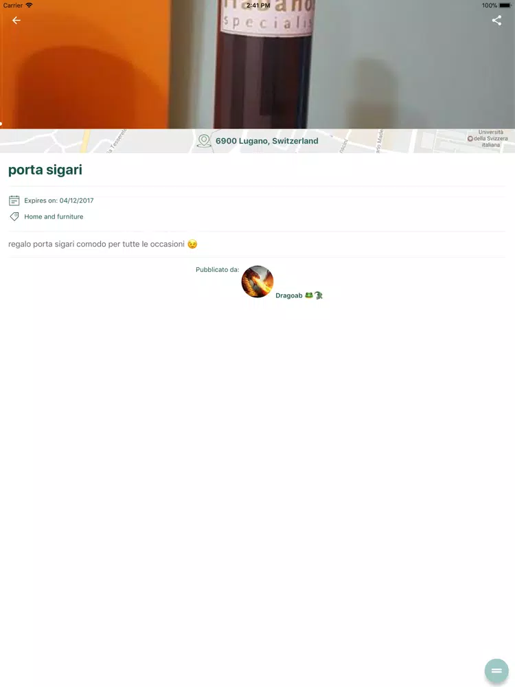 REGALO APP is Fi.Go iPad  Screenshots