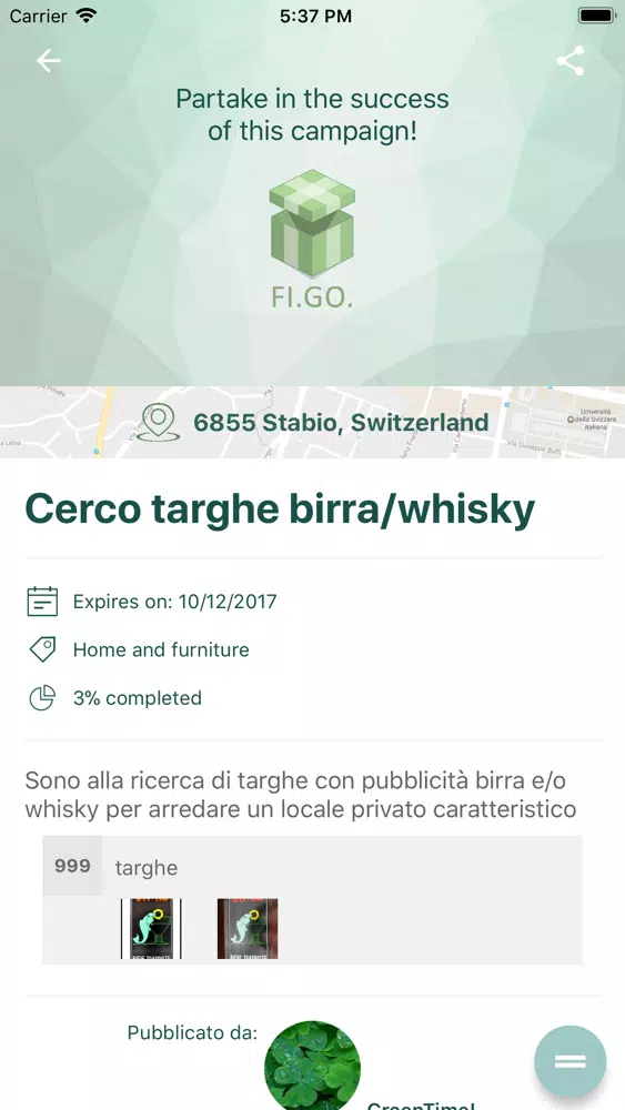 REGALO APP is Fi.Go Screenshots