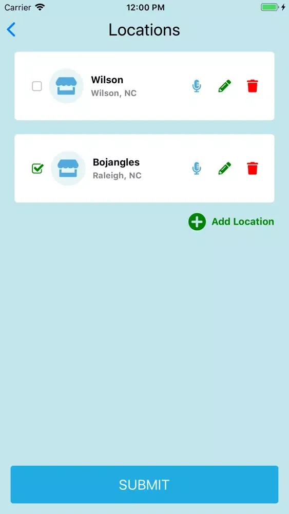 Voice-Storefront Screenshots
