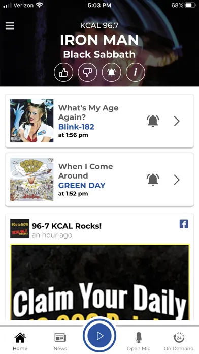 Screenshot di 96.7 KCAL Rocks!