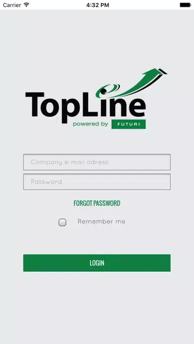 Tangkapan layar TopLine