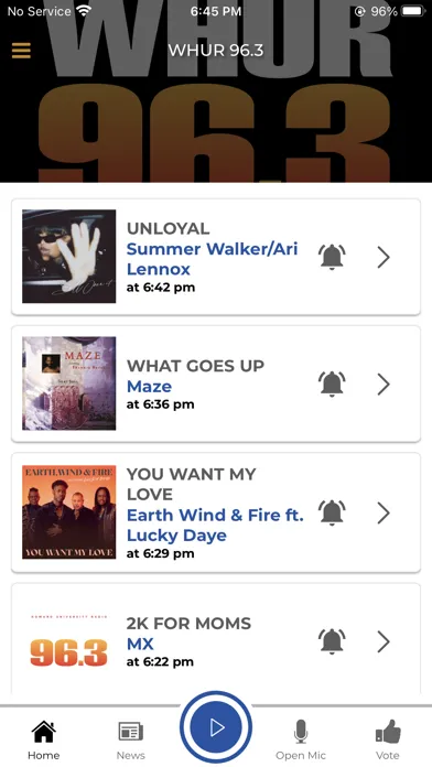 96.3 WHUR Screenshots