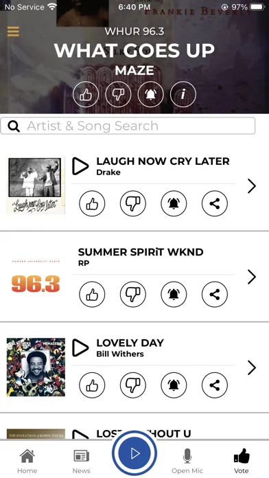 96.3 WHUR Screenshots