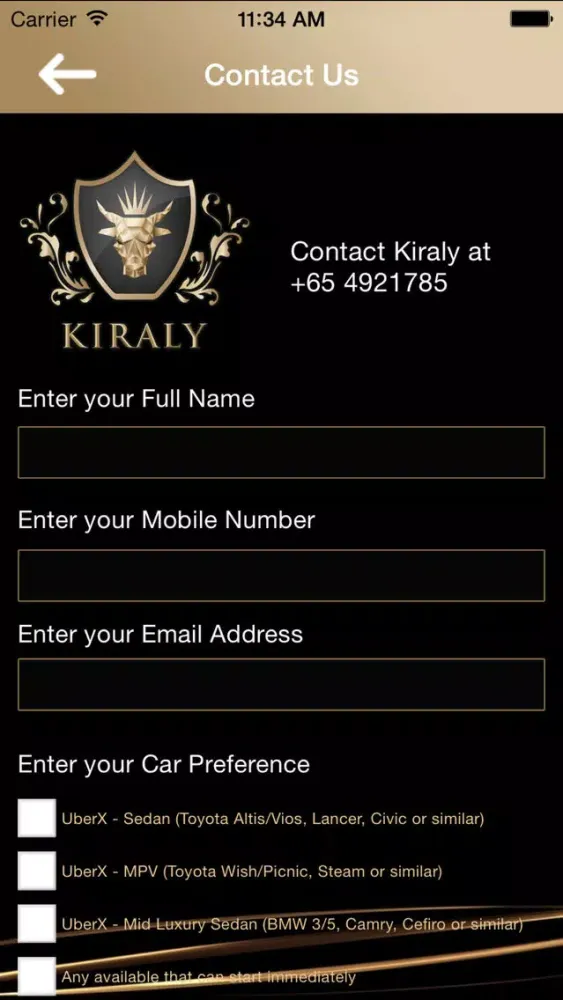 Tangkapan skrin Kiraly