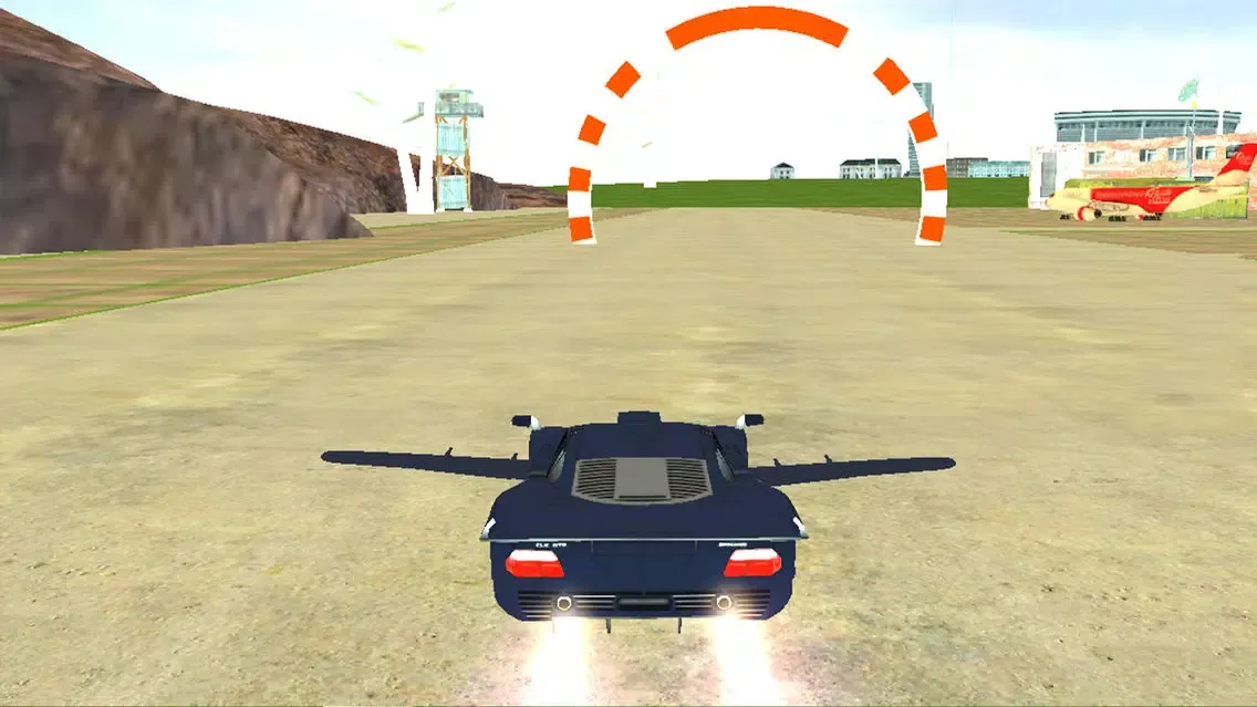 Futuristic Flying Car : Crazy Driving Simulator 3D應用截圖