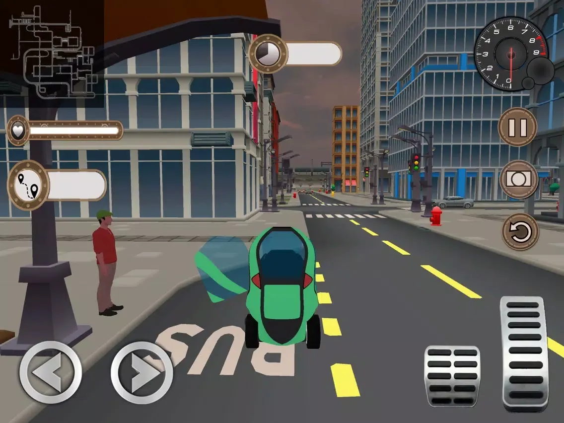 Urban Transport Pods Simulator iPad  Screenshots