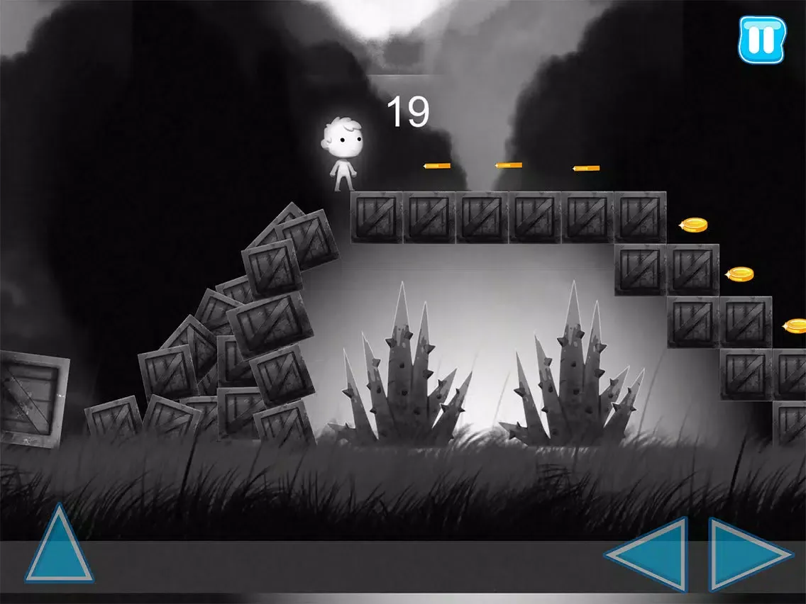 Mr. Dark Jump iPad  スクリーンショット