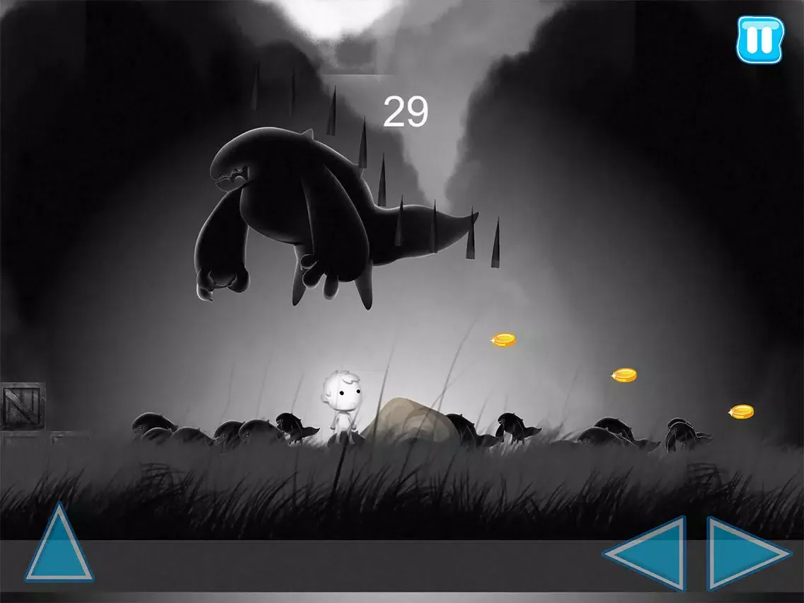Mr. Dark Jump iPad  スクリーンショット