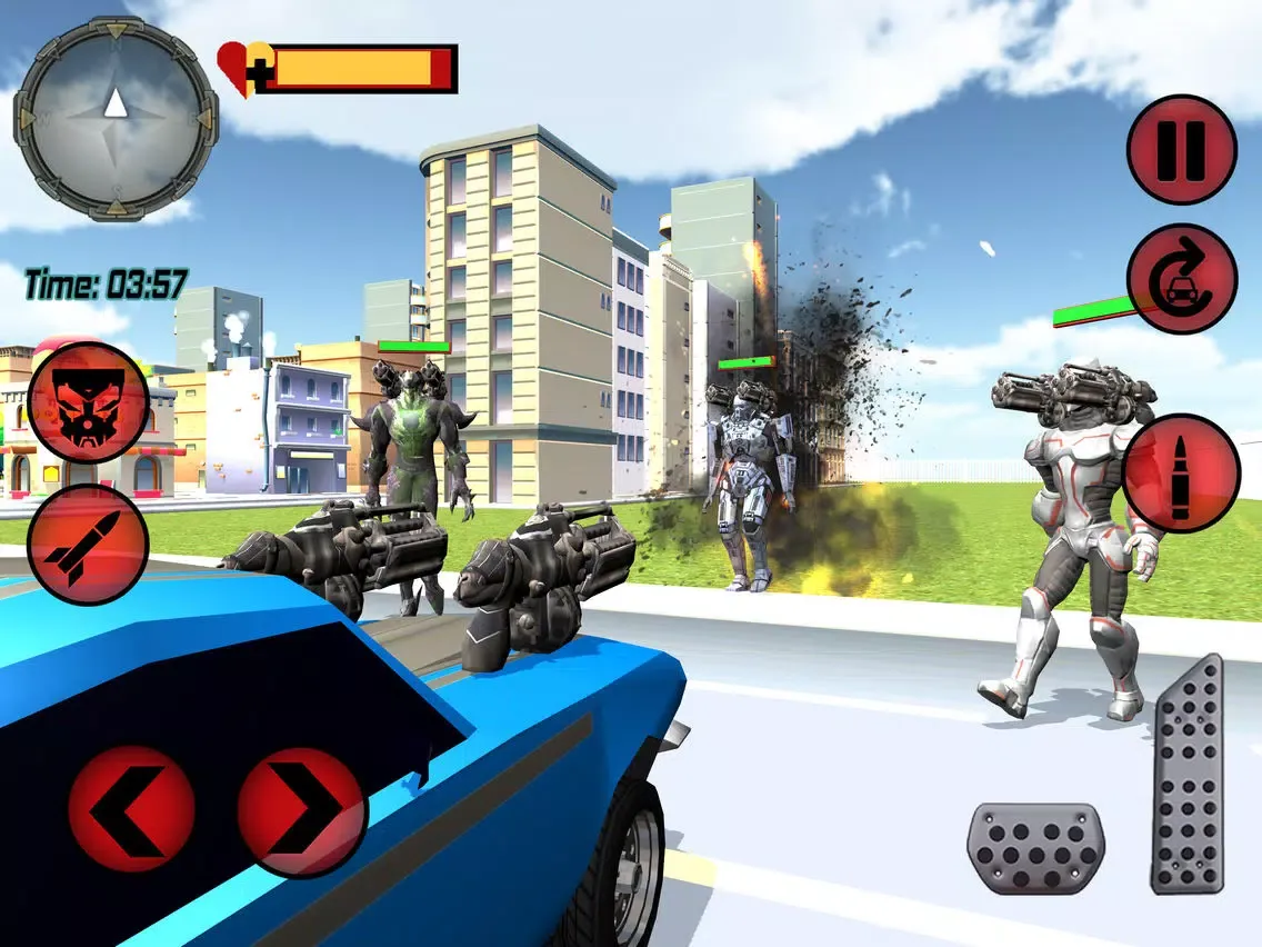 Zrzuty ekranu Multi Transformable Robot Hero iPad 