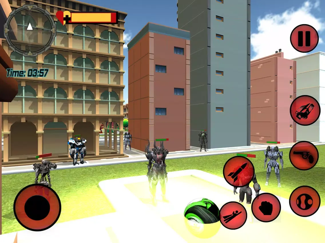 Zrzuty ekranu Multi Transformable Robot Hero iPad 