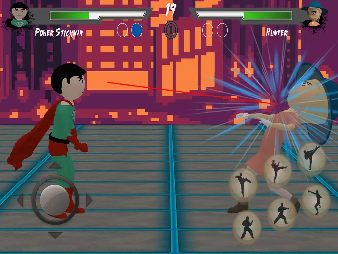 Stickman Fighters Wrestling iPad  سکرین شاٹس