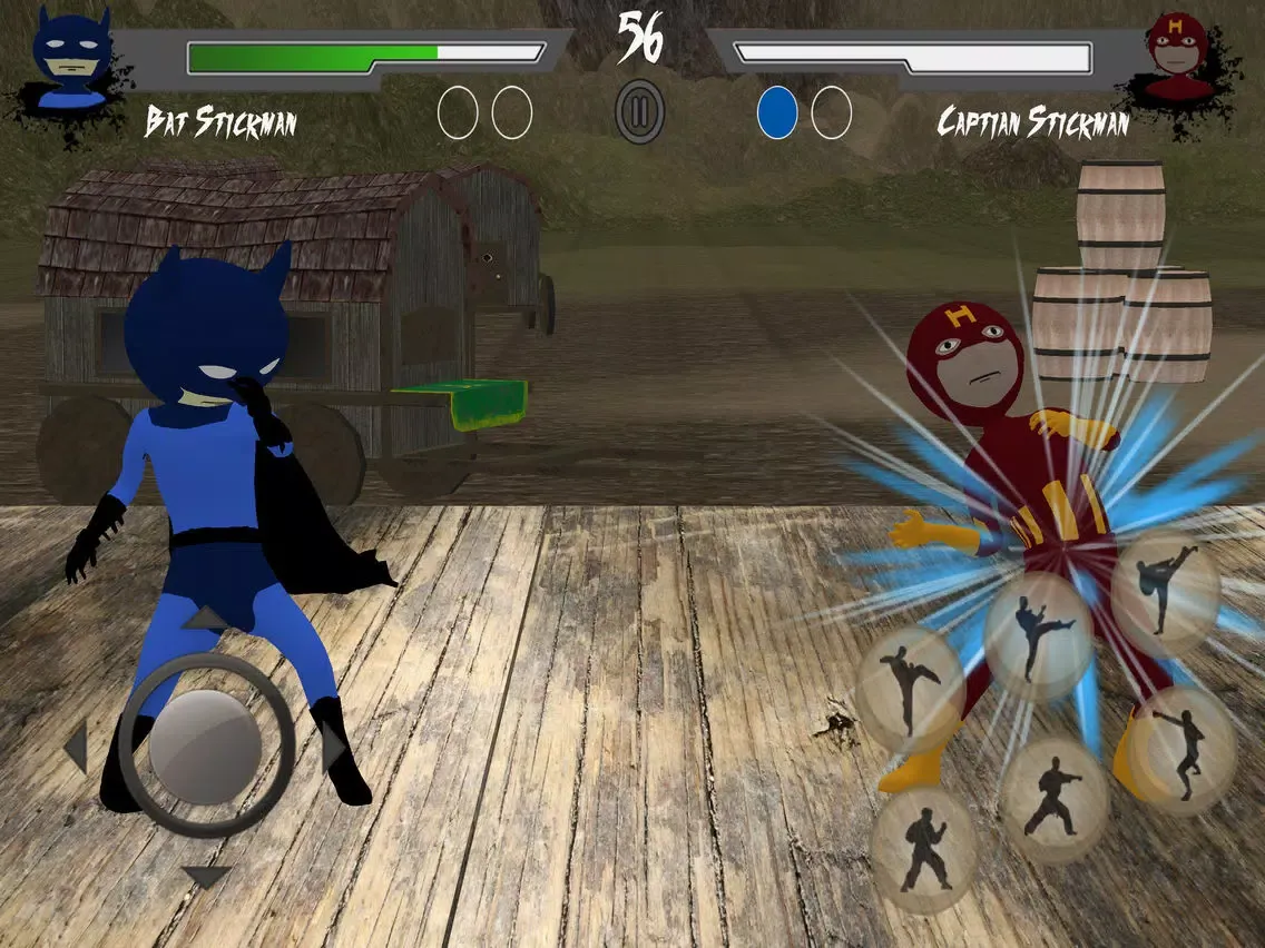 Stickman Fighters Wrestling iPad  سکرین شاٹس