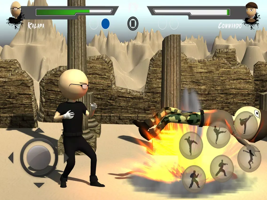 Stickman Fighters Wrestling iPad  سکرین شاٹس