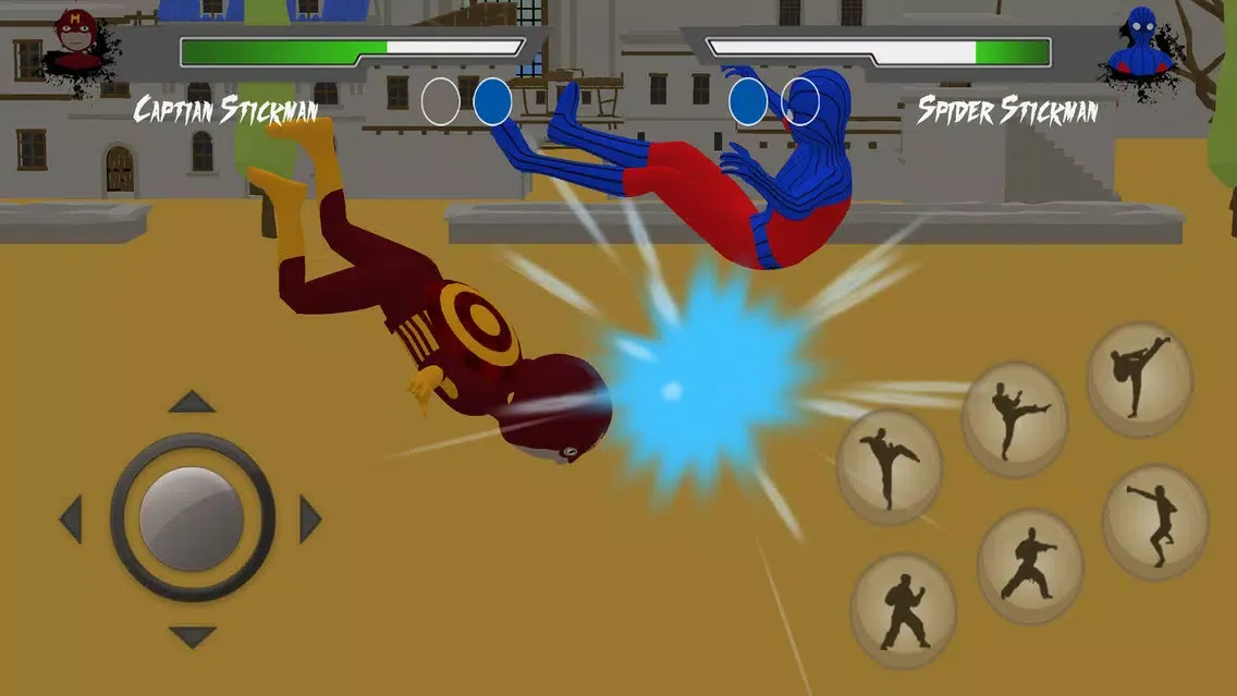 Stickman Fighters Wrestling سکرین شاٹس