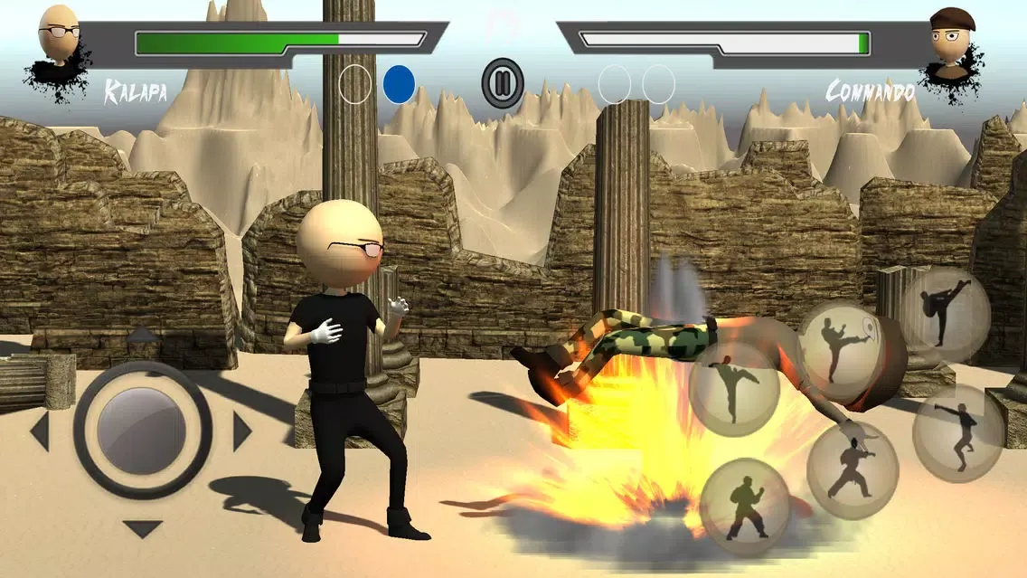Stickman Fighters Wrestling سکرین شاٹس