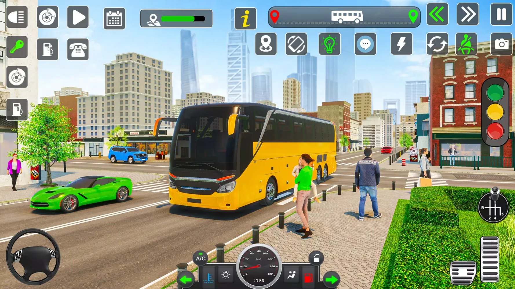 Auto Coach Bus Driving School স্ক্রিনশট