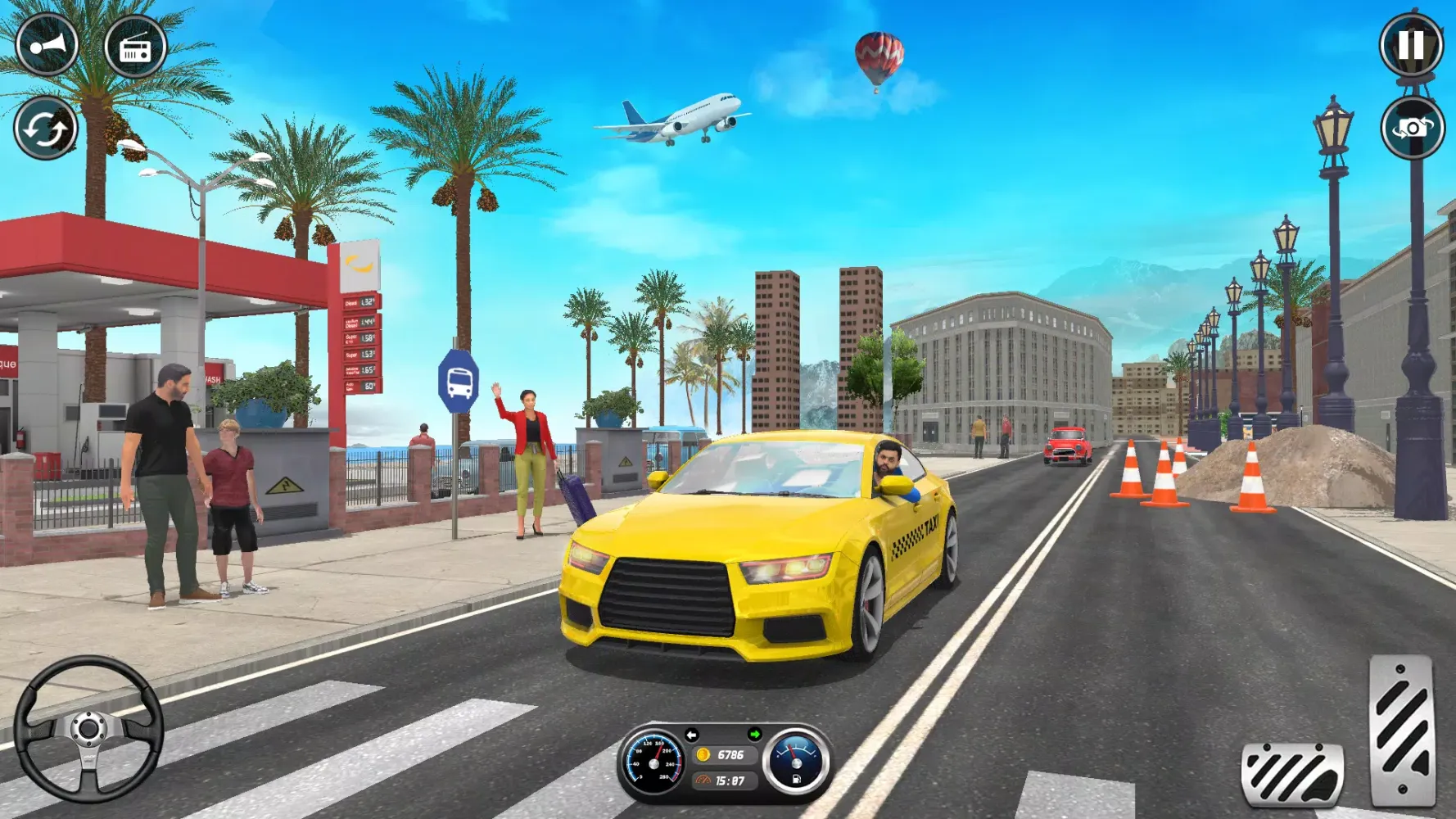Capturas de pantalla de Taxi Driver 3D Driving Games