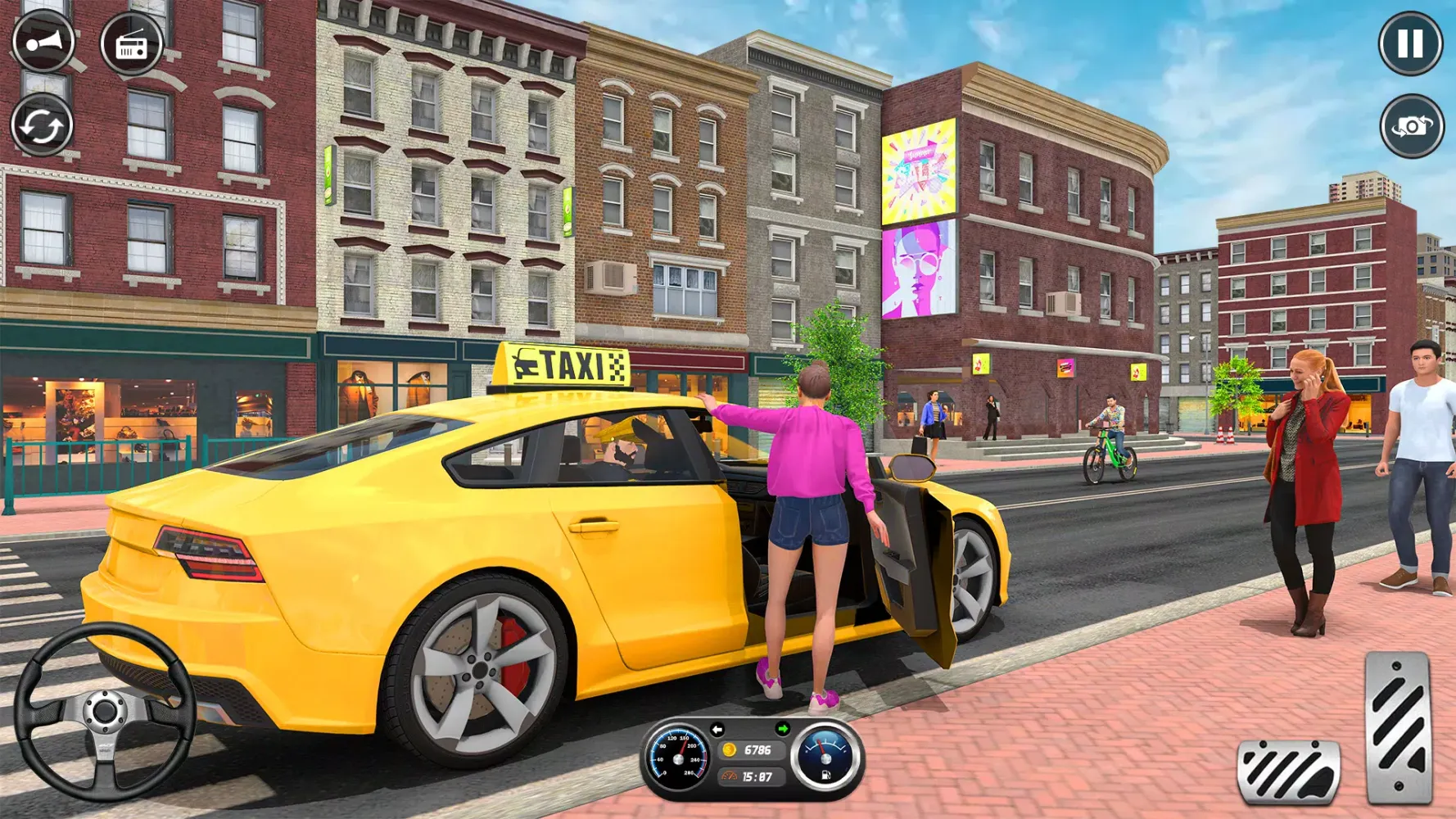 Capturas de pantalla de Taxi Driver 3D Driving Games