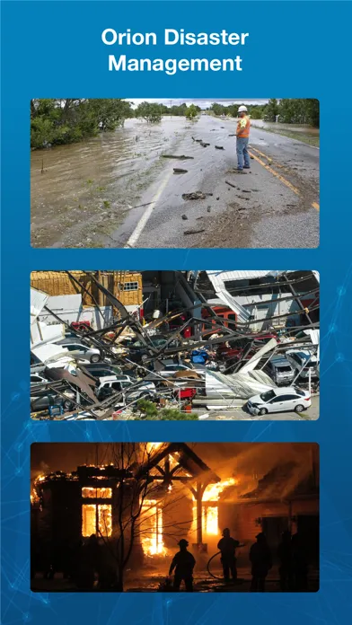 Orion Mobile Damage Assessment Ekran Görüntüleri