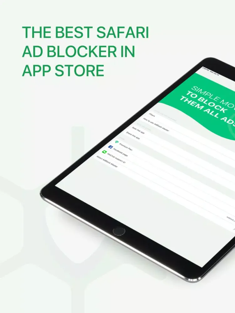 صور AdBlock Master - Ad Blocker iPad 