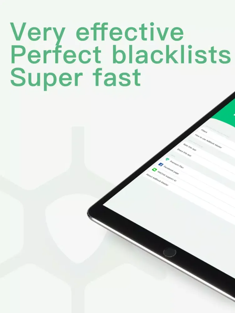 AdBlock Master - Fast Ad Block iPad  스크린샷