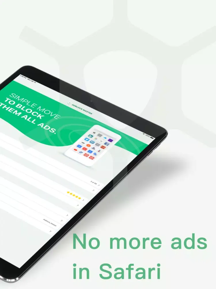 AdBlock Master - Fast Ad Block iPad  스크린샷