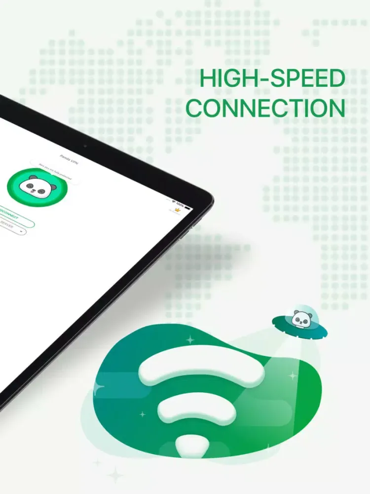 Tangkapan layar Panda VPN - WiFi Security iPad 