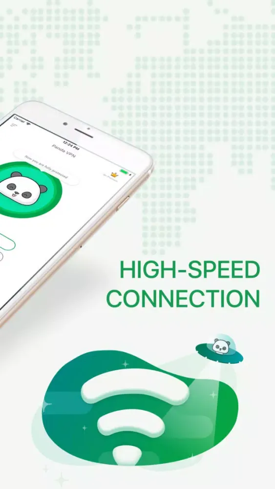 Tangkapan layar Panda VPN - WiFi Security