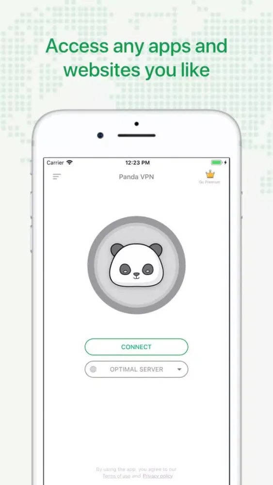 Tangkapan layar Panda VPN - WiFi Security