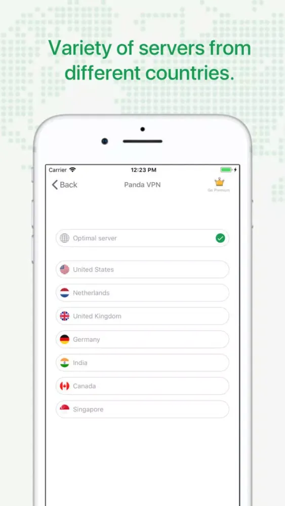 Tangkapan layar Panda VPN - WiFi Security