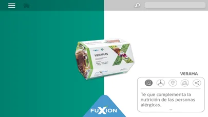 Tangkapan skrin Fuxion Catálogo