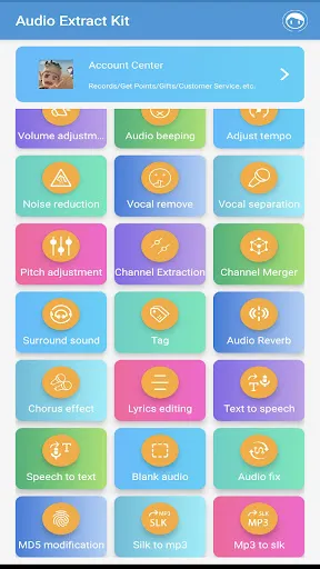 Audio Extract Kit - mp4 to mp3 Screenshots