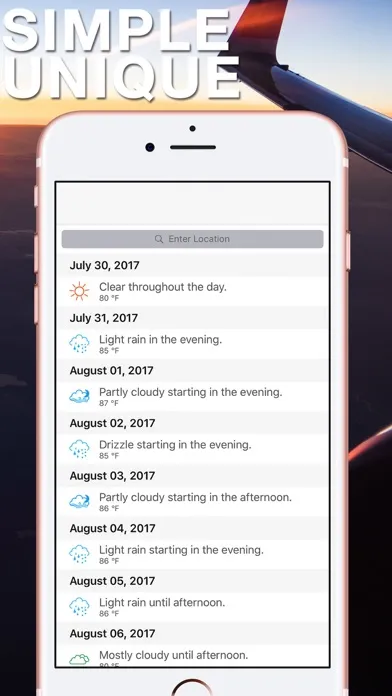 Quick Weather Forecast应用截图