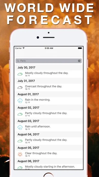 Quick Weather Forecast应用截图