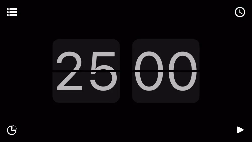 Flip Clock - Tomato Clock Ekran Görüntüleri