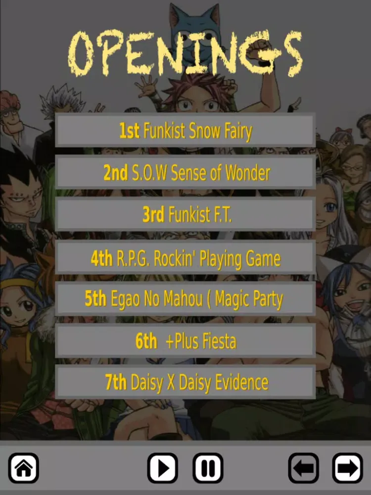 تصاویر Fairy Tail World iPad 