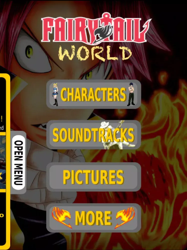 تصاویر Fairy Tail World iPad 