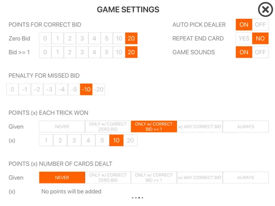 Capturas de tela do OH HELL Scoreboard iPad 