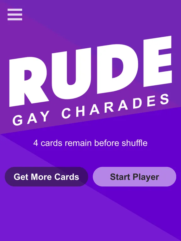 تصاویر RUDE  Gay Charades iPad 
