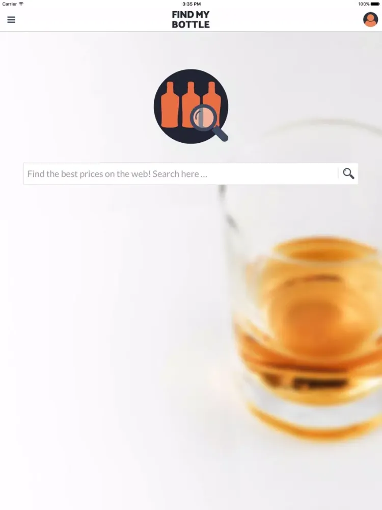 Find My Bottle iPad  स्क्रीनशॉट