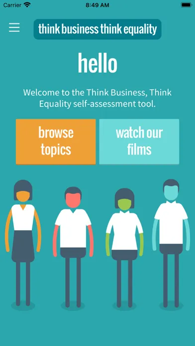 Think Business, Think Equality スクリーンショット