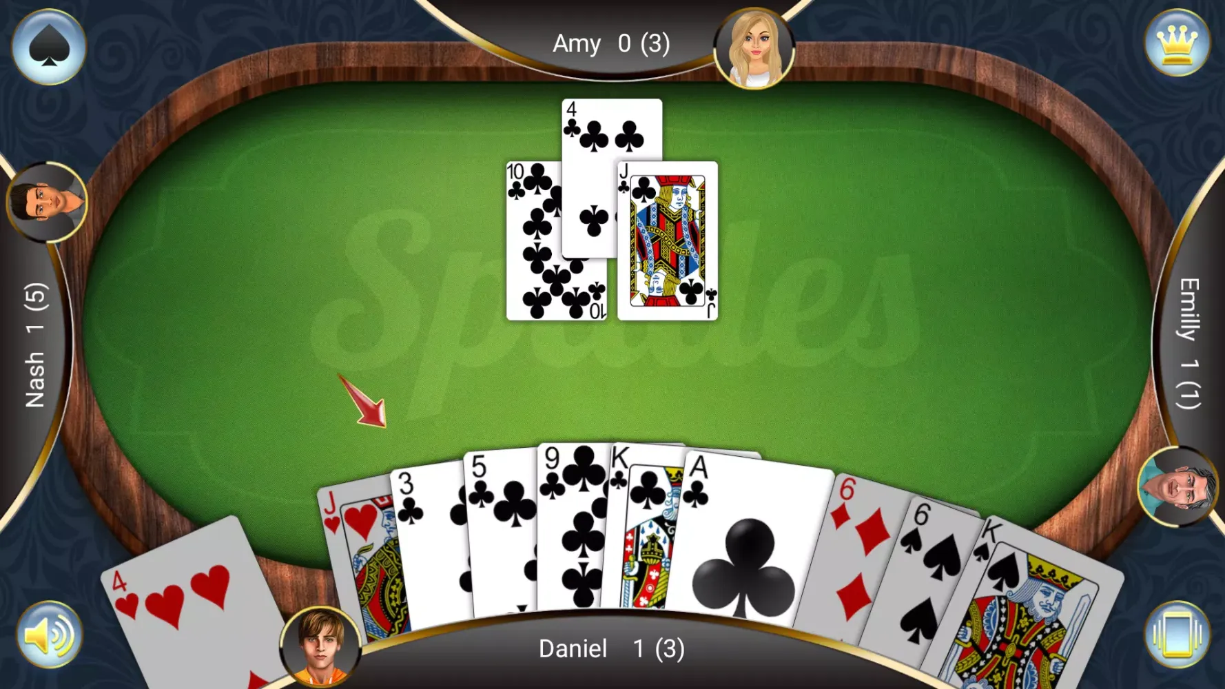 Spades: Card Game Screenshots