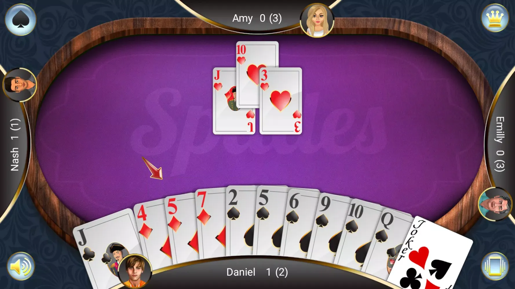 Spades: Card Game Screenshots