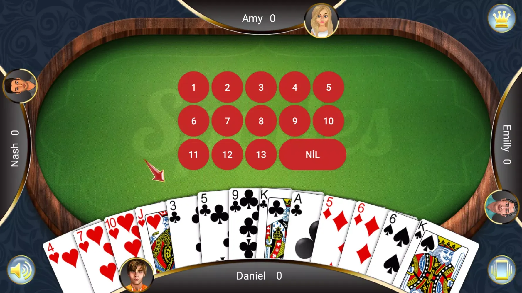 Spades: Card Game Screenshots