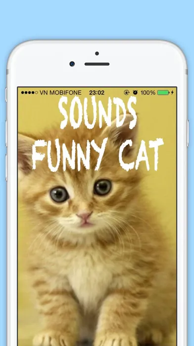 Ảnh chụp màn hình của Funny Cat Sounds - Cat Music, Meow Sounds, Kitten Sounds, Angry Cat sounds