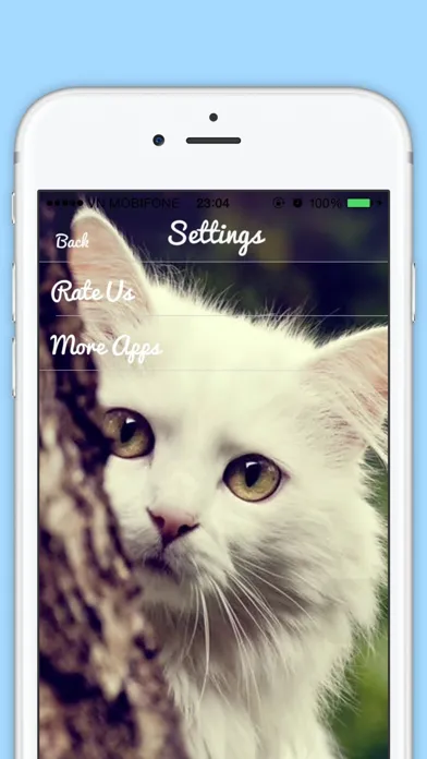Ảnh chụp màn hình của Funny Cat Sounds - Cat Music, Meow Sounds, Kitten Sounds, Angry Cat sounds