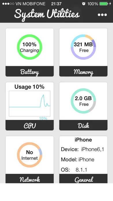 System Utilities - Check System Information,Memory应用截图